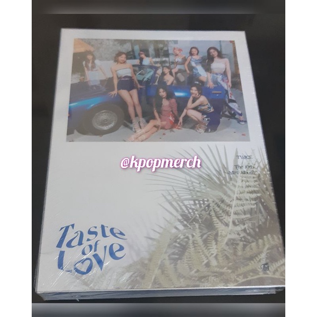 [READY] ALBUM TWICE TASTE OF LOVE SEALED Ktown