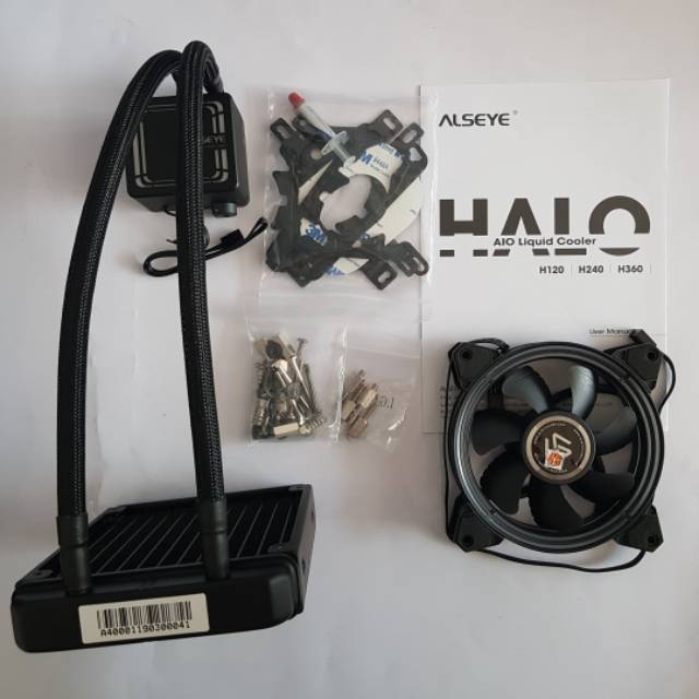 FAN PROSESOR WATER COOLING LIQUID COOLER ALSEYE H120 RGB RESMI