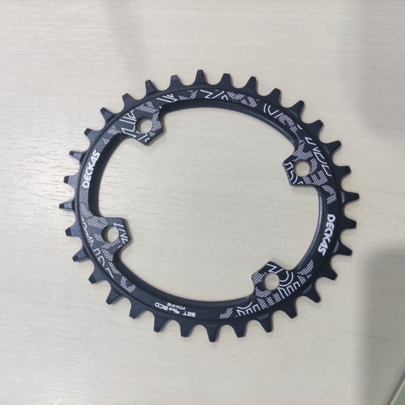 Chainring Asimetris Shimano 32T Oval 96 bcd Deckas MTB Narrow Wide