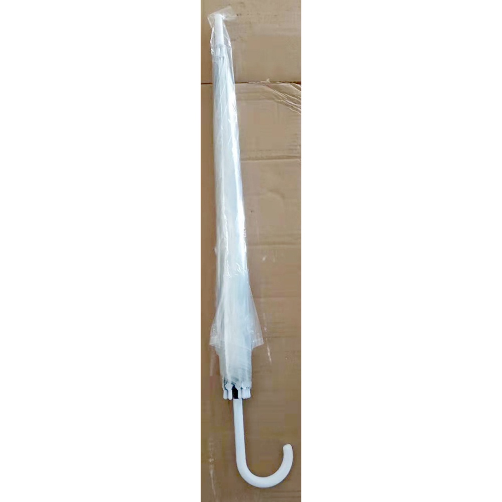 Payung Transparan PVC 8 Bone 85cm - Transparan