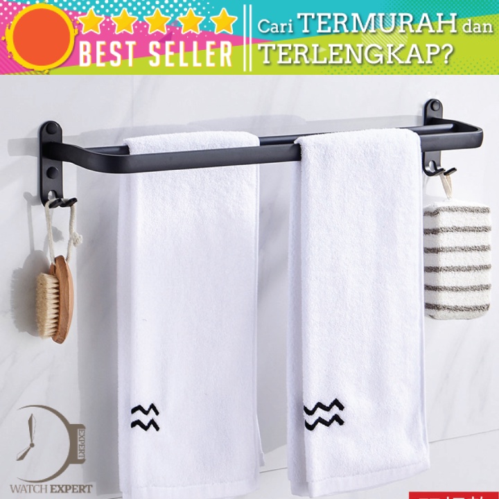 Bisa COD Rak Gantungan Handuk Kamar Mandi Bathroom Towel Holder Hook - XUANXIN TKLJ004