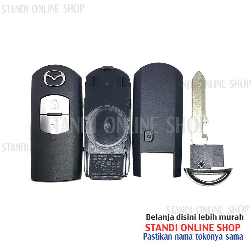 Cassing Kunci Rumah Kunci Smartkey Mazda 2 CX-5 CX-7 CX-3