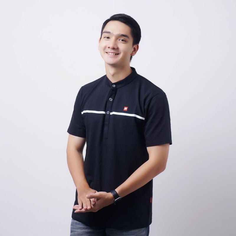 BAJU KOKO KURTA ORIGINAL BLACKID LIST WHITE