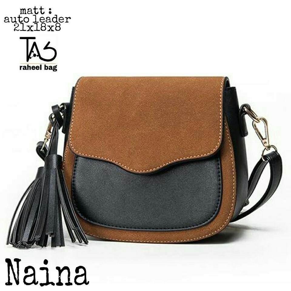 Naina Sling Bag Tas Fashion Selempang Cewek Bagus Murah Lokal Bandung