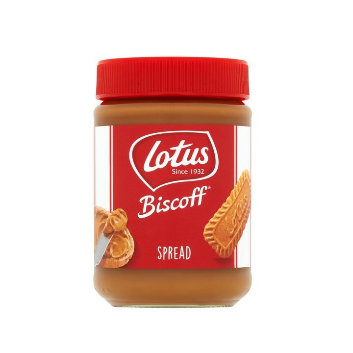 

Lotus Biscoff Spread | Selai Olesan Topping Biscuit | 400 Gram Smooth