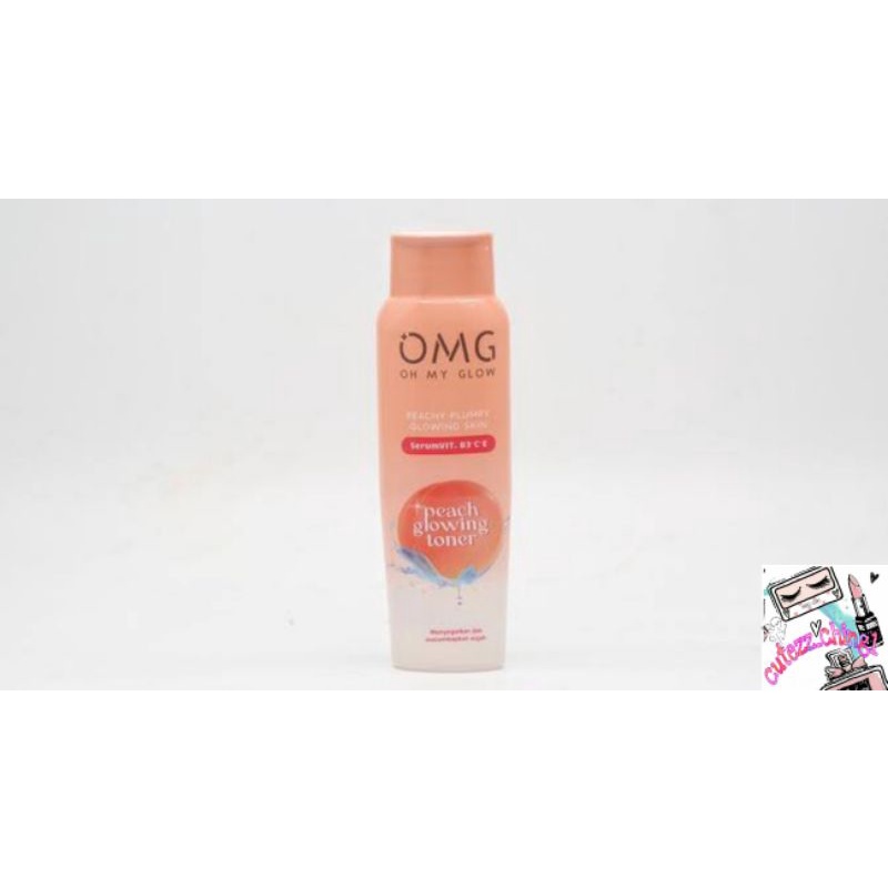 ☃Cutezz_Ching1☃OMG Oh My Glow Peach Glowing Toner 100ml