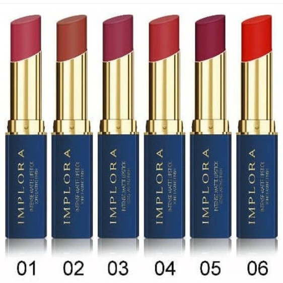 BARU! IMPLORA Intense Matte Lipstick / Implora intensif lipstik / Impora Lipstick Matte Intense