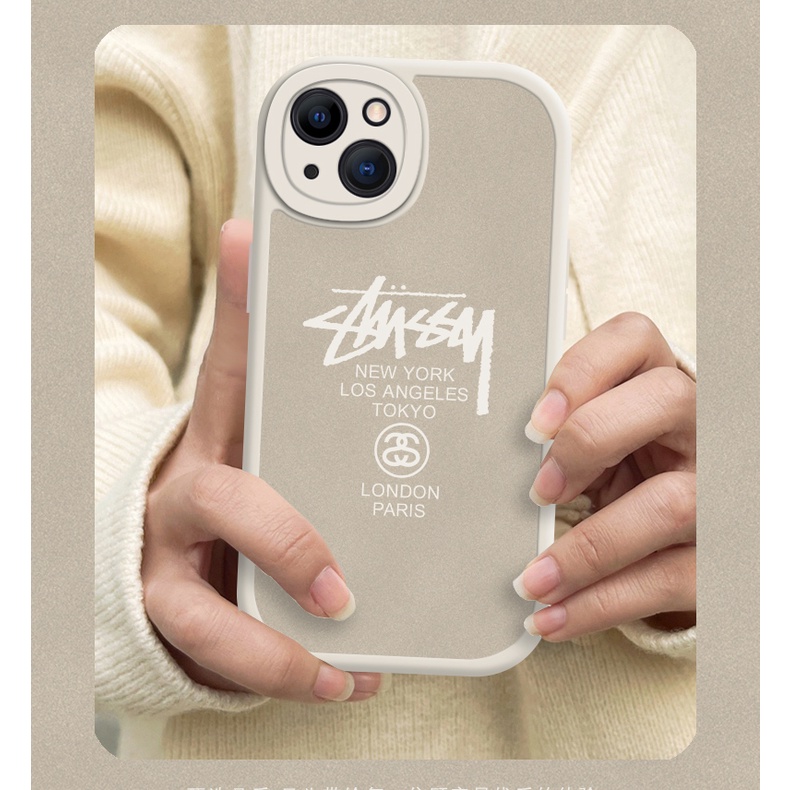 Soft Case Desain Brand Untuk iPhone 6 7 8 Plus X XR Xs 11 Pro Max 13 12