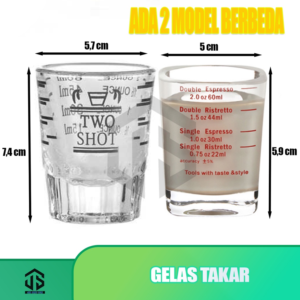 RR561 GELAS TAKAR SHOT ESPRESSO