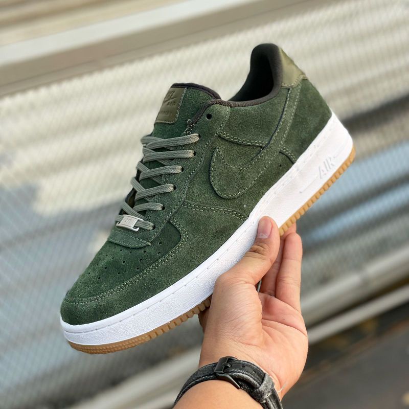 nike air force 1 suede olive