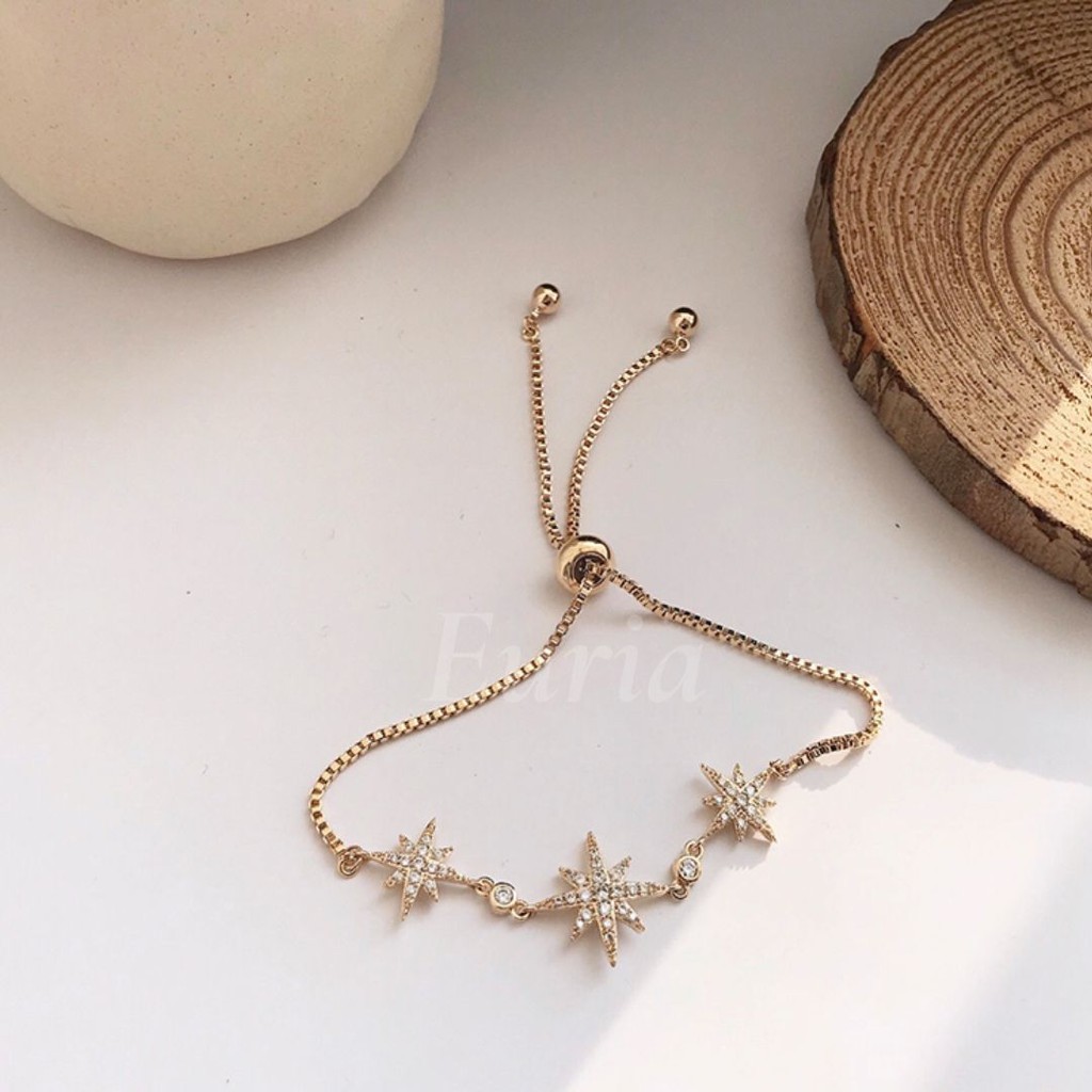 GELANG FASHION KOREA WANITA BY EURIA "ELIZABETH" | Shopee