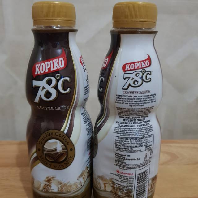 

Kopiko 78 C Coffee Latte 240 mL