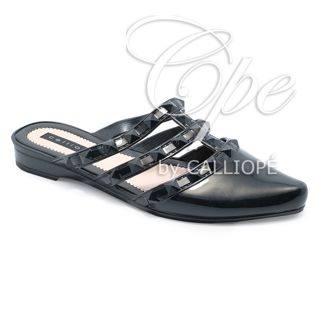 CALL SLPM MULES 093 Sandal Slop Slip On Teplek Wanita Sandal Cewek-2