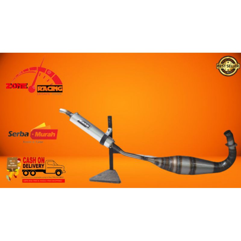 Knalpot ninja r ninja rr ahm repsol kolong