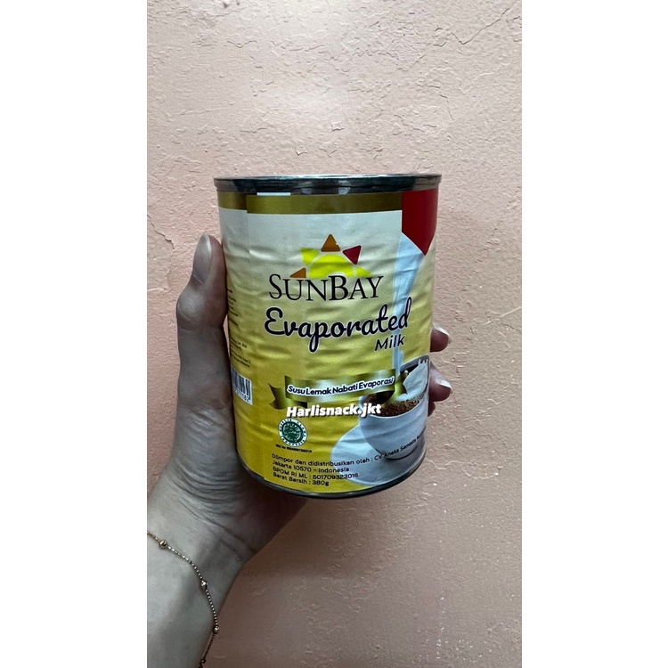 

SUNBAY SUSU CAIR EVAPORASI EVAPORATED MILK 380gr