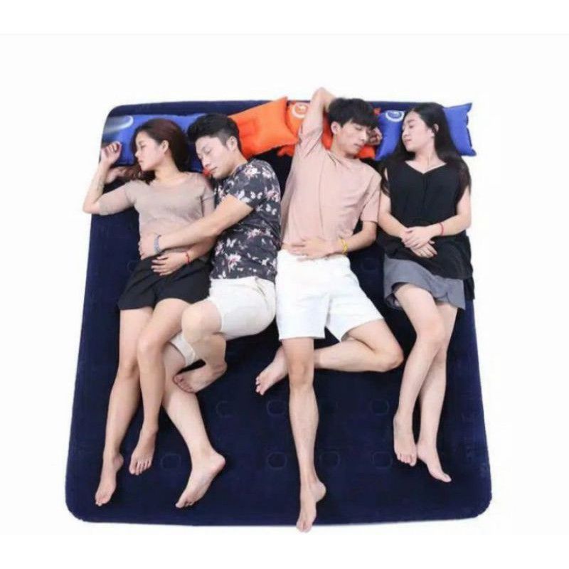 Kasur angin pompa bestway king size jumbo 203cm #67002 67003 67004