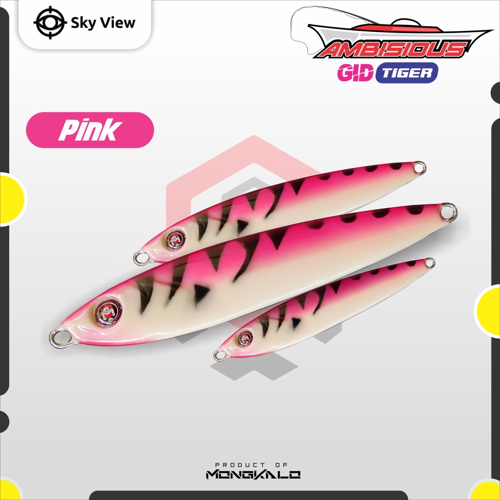 Mongkalo Ambisious noFoil Full-GID Tiger Fluorescent 30 Pink