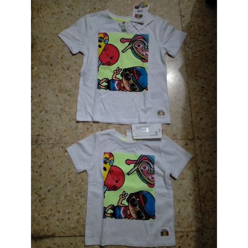 New Kaos Toca Life H&M Kids New Tshirt Toca Life HnM Baby Kids