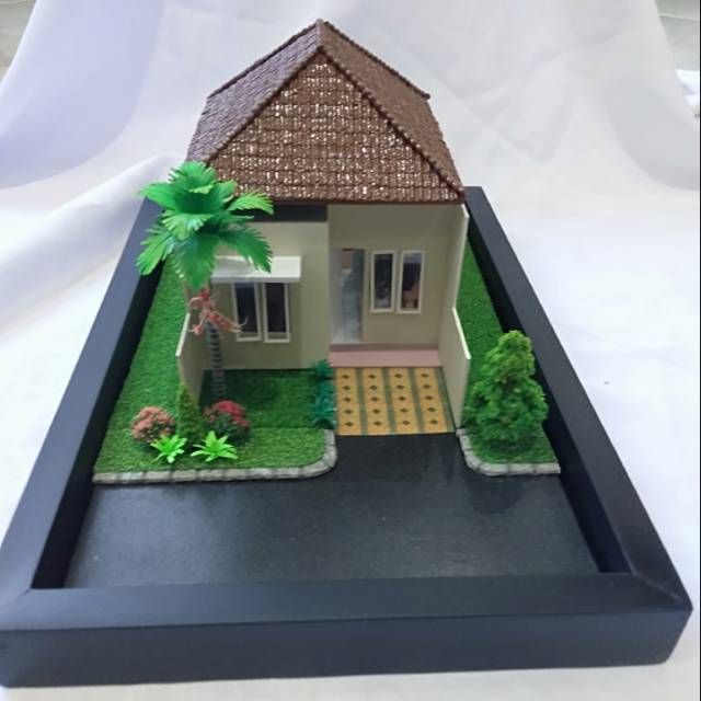 Diorama Rumah 1:64