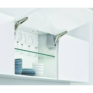 Hafele Free Flap 1.7 - Engsel Hidrolik Pintu Swing Kitchen Set Lemari