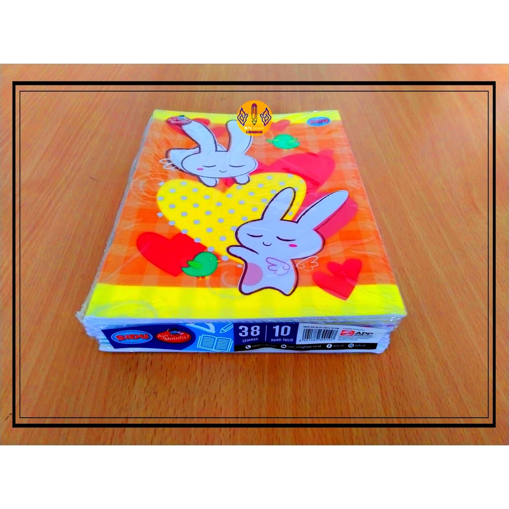 

Buku Tulis SIDU 38 Lembar ( 1 Pack / 10 Buku)