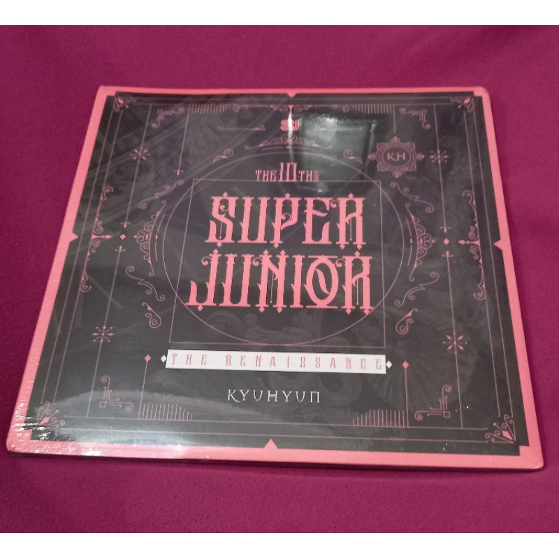 SUPER JUNIOR THE RENAISSANCE - SQUARE - KYUHYUN VERSION (sealed)