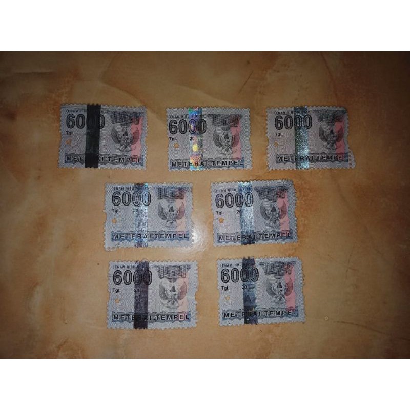 

materai lama tahun 2006-2009