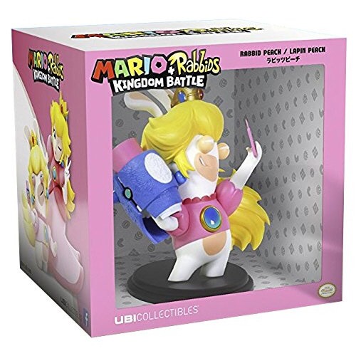 PROMO TERBARU MARIO RABBIDS KINGDOM BATTLE PVC FIGURE RABBID PEACH 16 CM UBISOFT MURAH MERIAH