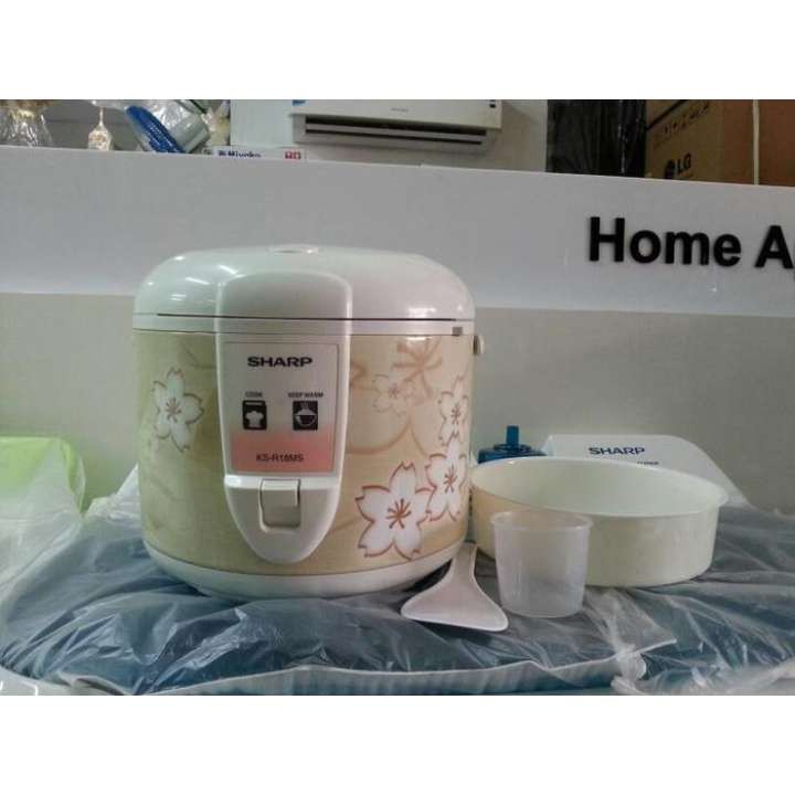 Magic Com/Rice Cooker Sharp KSR 18MS Motif Bunga 1,8 Liter