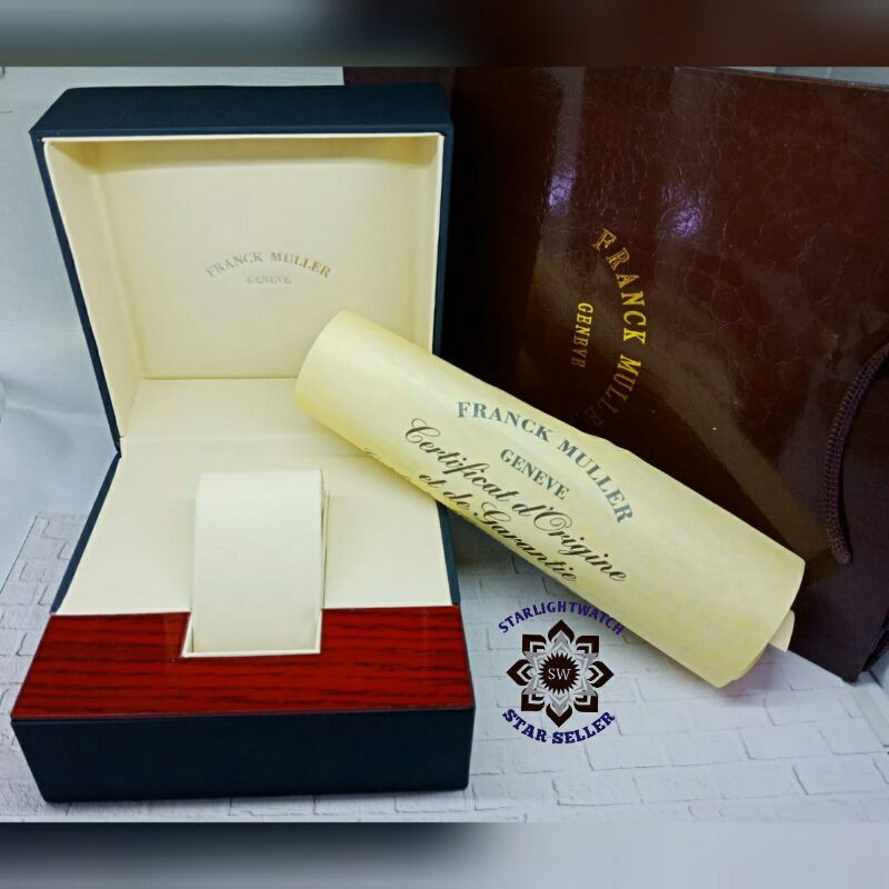 KOTAK JAM TANGAN FRANCK MULLER KUALITAS ORIGINAL