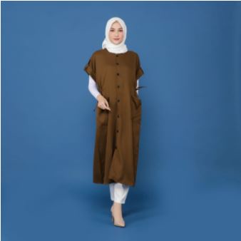 Nissa Dress - Dress Wanita Lengan Pendek Dress Casual