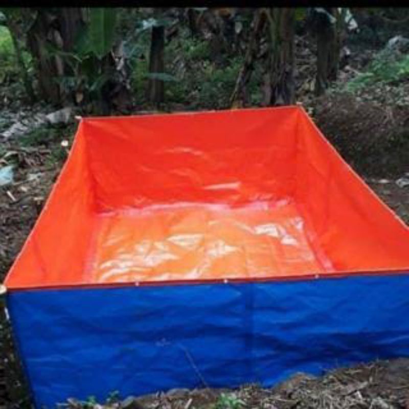 KOLAM TERPAL 2x3x0,75  A12 Sakura ( KUALITAS TERPAL PALING AWET DI KEKASNYA)