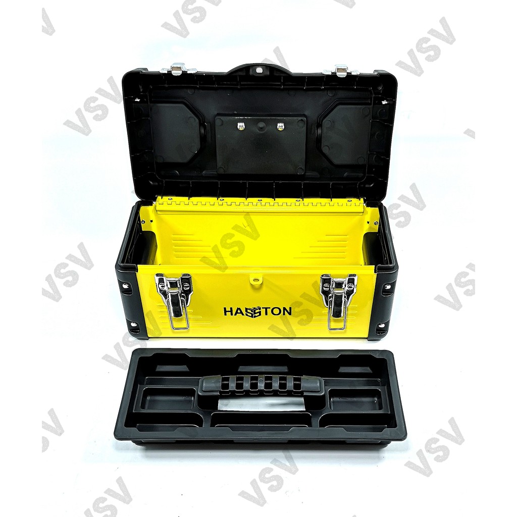 Hasston Tool Box 14&quot; 4482-005 Kotak Perkakas Penyimpan Alat TOOLBOX HASSTON