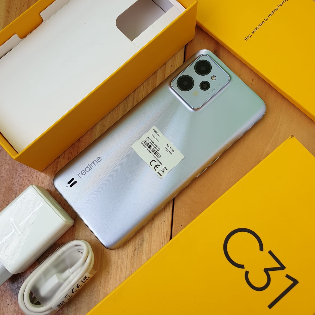 REALME C31 SECOND 4/64GB HANDPHONE SECOND HP SEKEN HP BEKAS HP MURAH