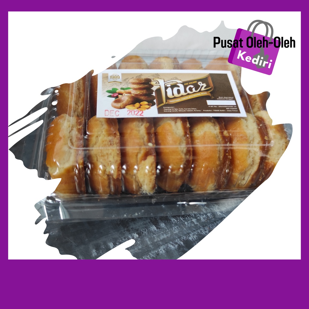 

Kue Kering Tidar Kue Kacang 5 pack isi 14pcs