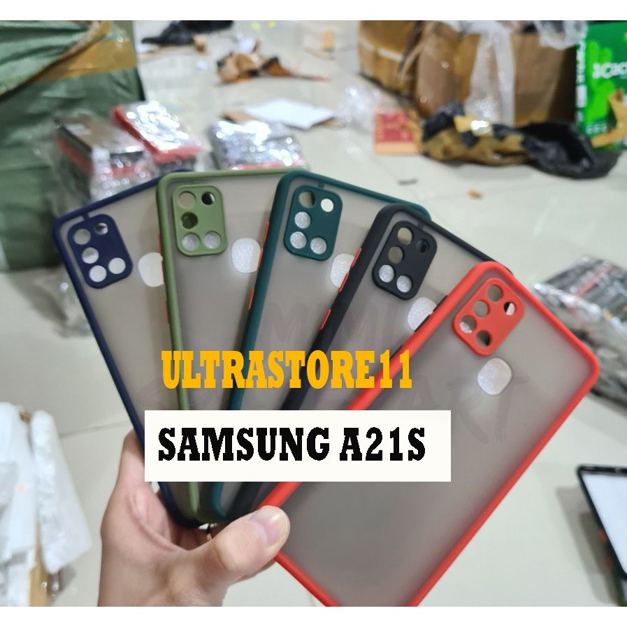Soft case samsung a21s casing hp dove transparan samsung a21s