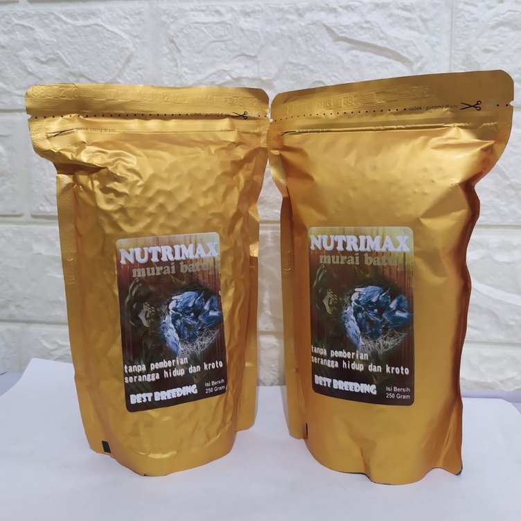 Nutrimax voer lolohan burung murai batu kacer c.ijo cendet