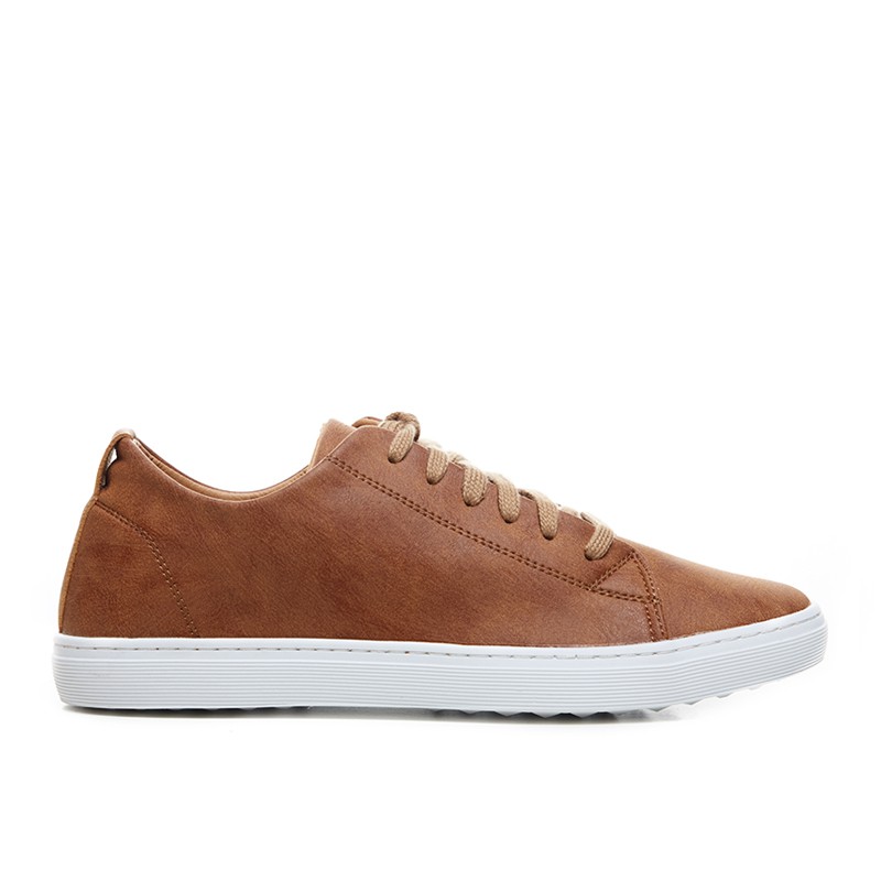 tan coloured sneakers