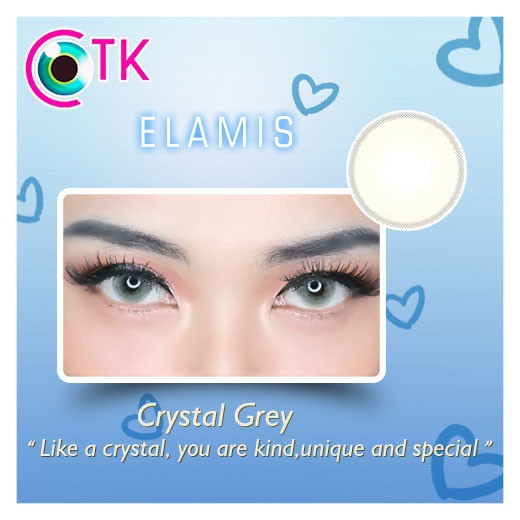 CTK SOFTLENS Softlen Korea Elamis 14.2 MM + Gratis Tempat Softlens