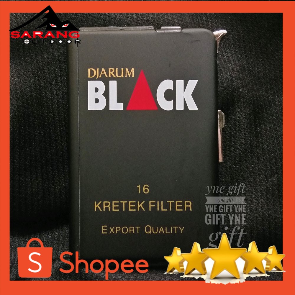 C O D Kotak  Rokok  Korek Api Djarum  Black  Tempat Rokok  