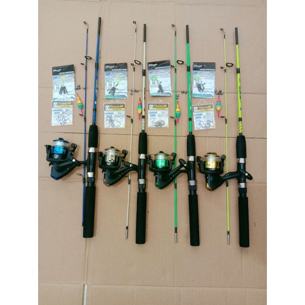 PANCING UDANG DAN IKAN 1 SET SEMI LENTUR