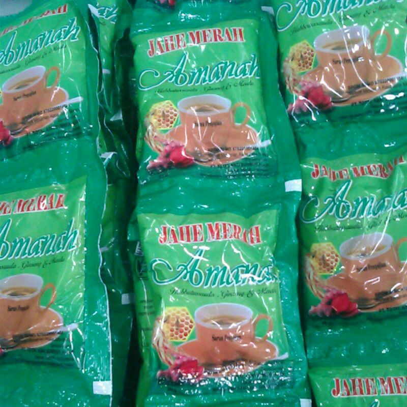 

JAHE MERAH AMANAH 1 SACHET JAHE SUPER AMANAH