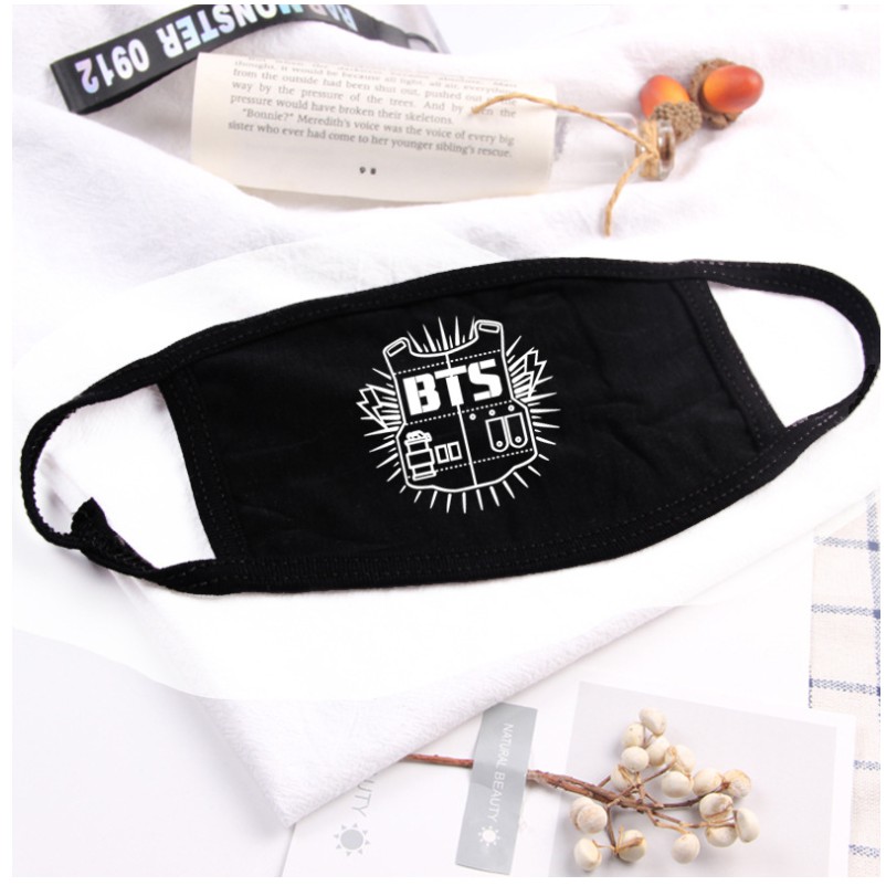 BTS MASKER / Masker kain boyband / masker motif korea / masker kain