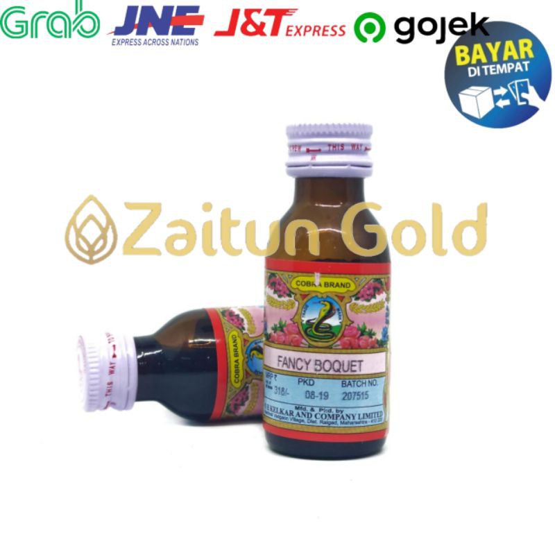 Parfum Fancy BOQUET Minyak Wangi BOUQUET MISK COBRA MISIK MERAH ORIGINAL