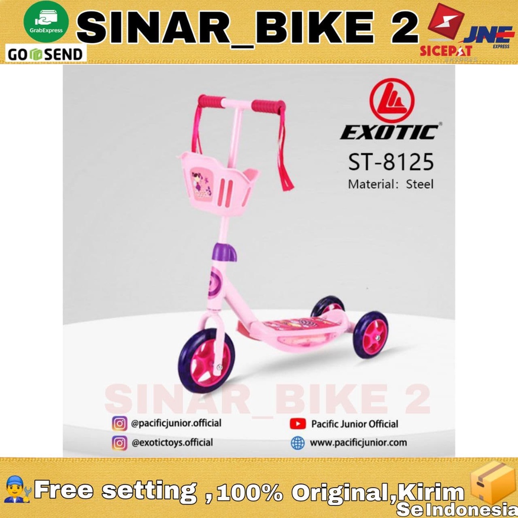 Sekuter Anak Exotic ST-8125 Otoped