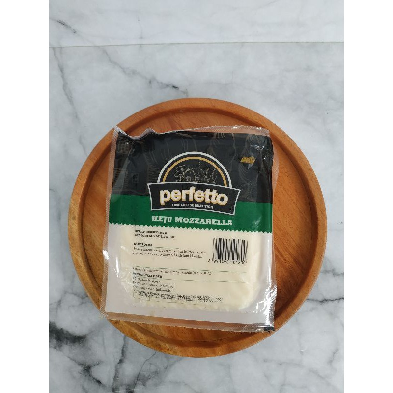 

Keju Mozzarella Perfetto 250 gram