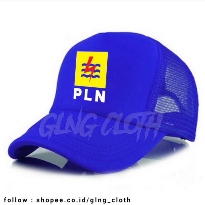Topi PLN Trucker Jaring - Topi PLN