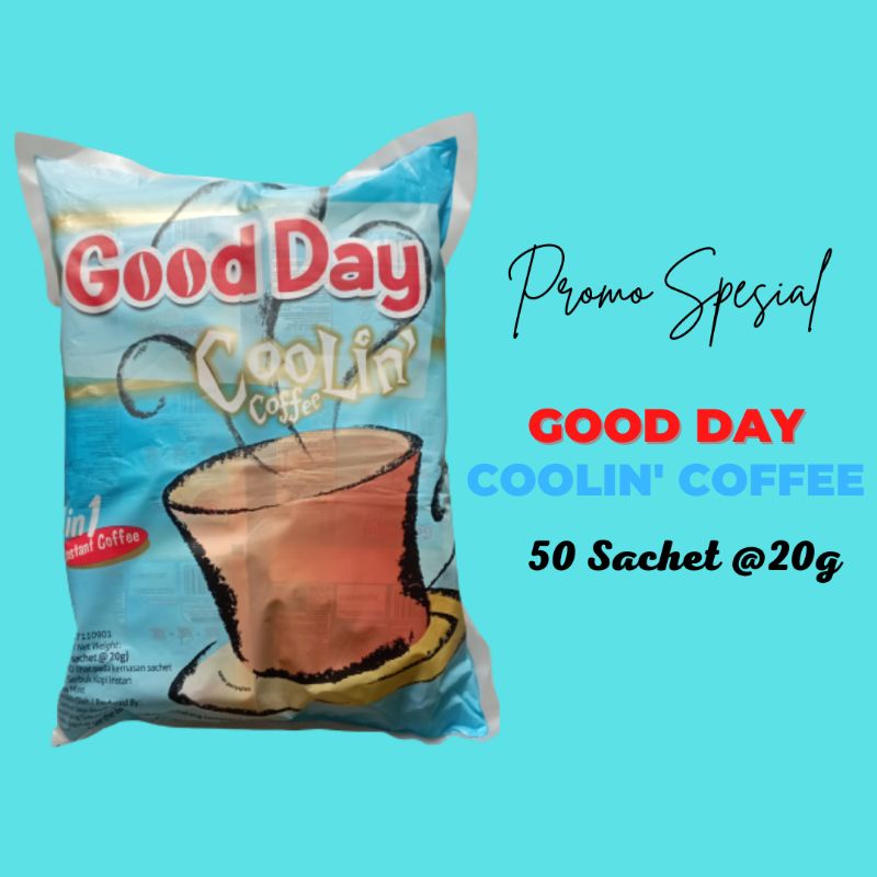 

Good Day Coolin' Coffee 1 Pack 50 Sachet @20g