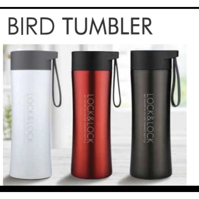 Lock n Lock LHC4214 Bird Tumbler Ready Hot & Cool Vacuum Mug Tumbler Lock&Lock 400ml