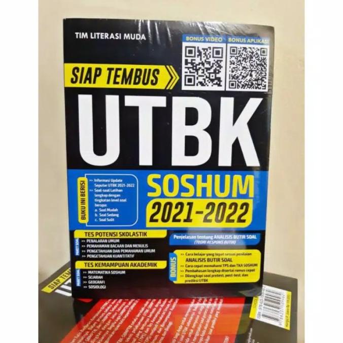 

BUKU SIAP TEMBUS UTBK SOSHUM 2021-2022 TPS+TKA By Charissa publisher